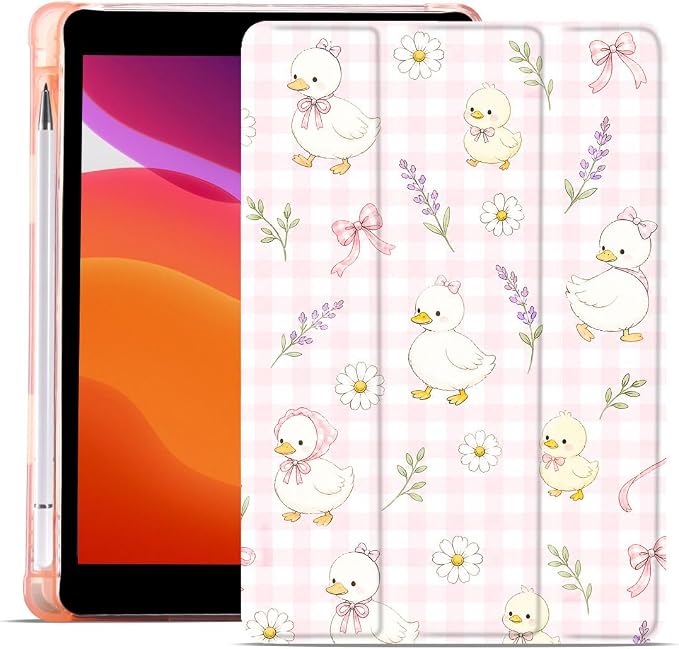 Pink Checkered Duck Flower