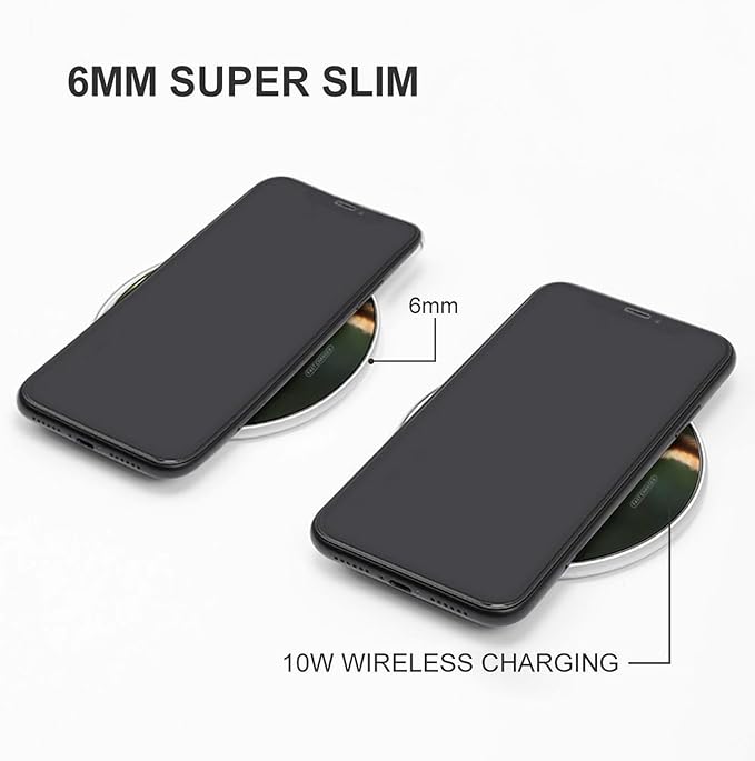 Ferrets Wireless Charger Anti-Slip Wireless Charging Pad Slim Charger Mat for Men Women