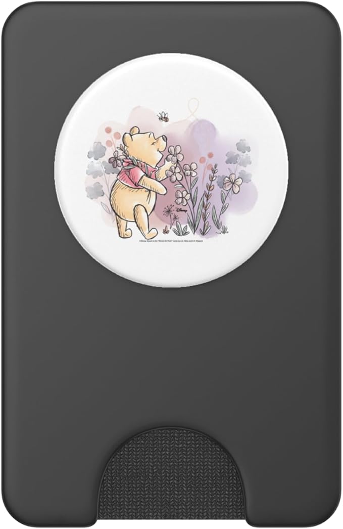 Winnie The Pooh - Smell The Flowers PopSockets PopWallet for MagSafe