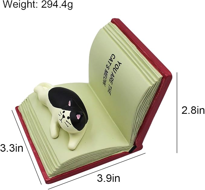 Cat on Book