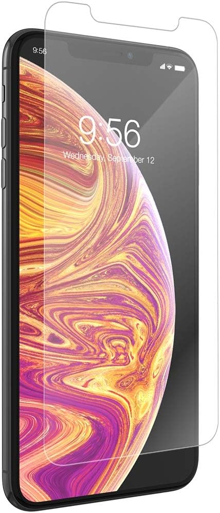 ZAGG InvisibleShield Glass+ Anti-Glare - Blocks Glare from your device - Made for Apple iPhone XS Max Clear (200102060)