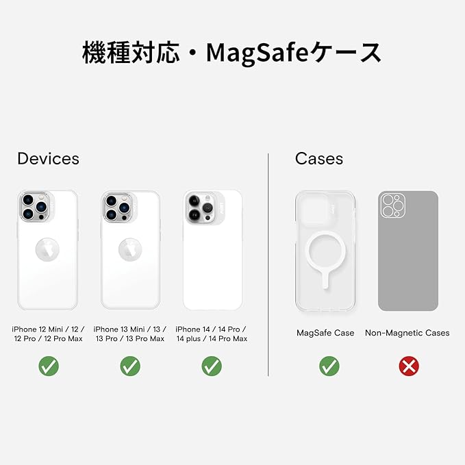 MOFT MagSafe Wallet for iPhone 15/14/13/12 Series Strong Magnetic Phone Card Holder Fit 2 Cards &amp 3 Viewing Angles &amp Stain-Resistant Vegan Leather Phone Stand Oxford Blue