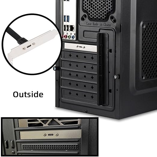 Black USB-C Female