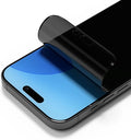RhinoShield Privacy Impact Screen Protector Pro Compatible with iPhone 16 Pro | Impact Protection Scratch Resistance Static-free Blue Light Resistant Anti-spy Installation Tool Included
