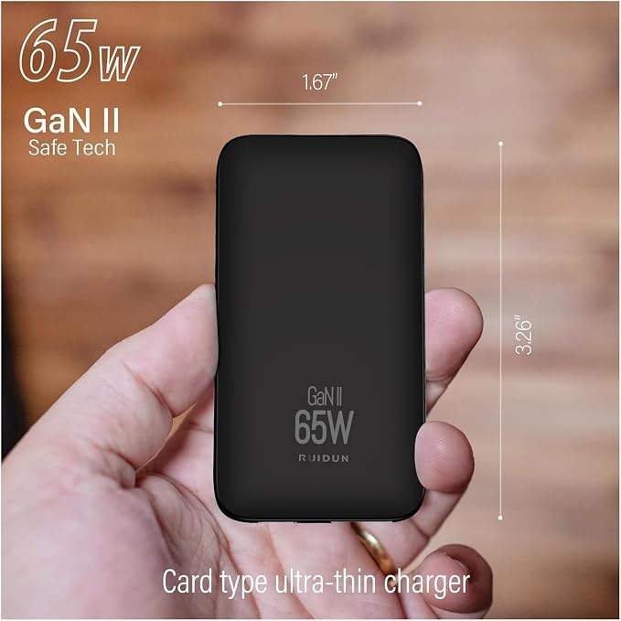 Black with charging cable