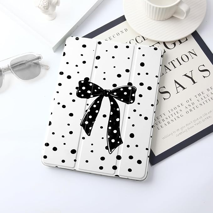 w-Polka Dot Bow