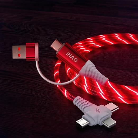 6IN1 Multi Ports LED Red