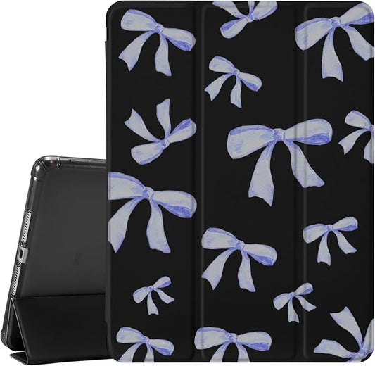 Blue Bow-Black