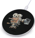 Movie Camera Fast Portable Charger 10W Funny Graphic Phone Charging Pad with USB Cable
