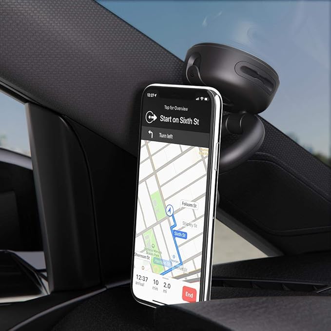 PopSockets Multi-Use Phone Mount for Dash Windsheild and Desk - White