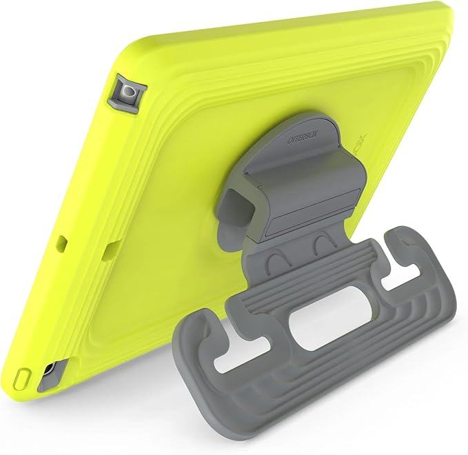 OtterBox Made for Kids Case for iPad 7th 8th &amp 9th Gen (10.2 Display - 2019 2020 &amp 2021 Version) with Kickstand &amp Car Headrest Mount Holder - Martian Green
