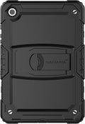 SaharaCase Defense Series Case for Galaxy Tab A11+ and Galaxy Tab A9+ - Integrated Kickstand Built-in Screen Protector Shoulder Strap - Black