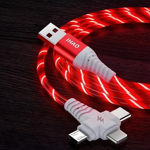 3IN1 Multi Ports LED Red