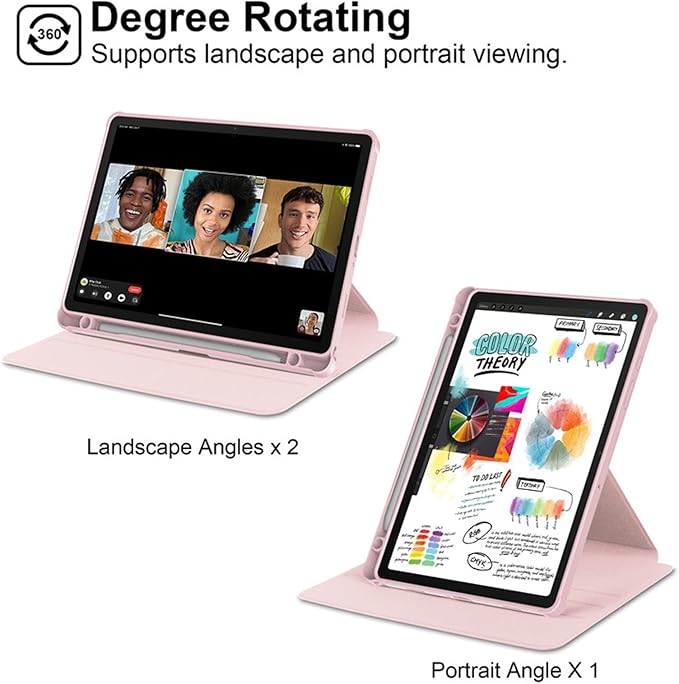 for Samsung Galaxy Tab S11 Ultra Case 14.6 inchAuto Wake/SleepMulti-Viewing AnglesSlim Light Shell CoverPU Leather+PCCompatible with Samsung Galaxy Tab S11 UltraPink