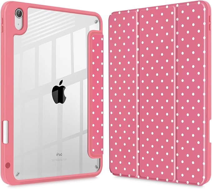 Watermelon Red polka dots