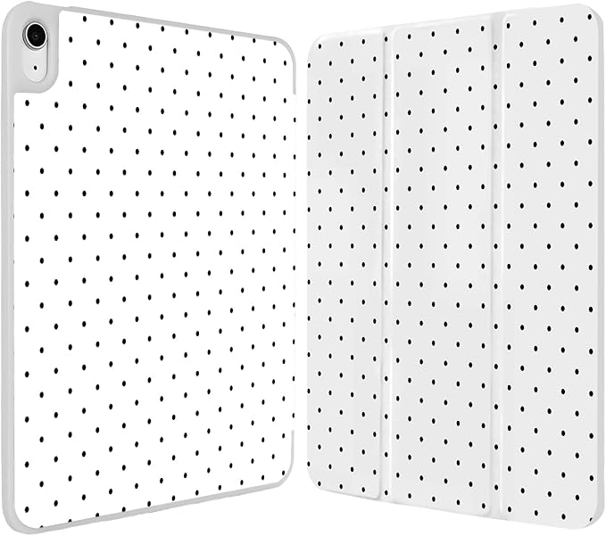 White Polka Dots