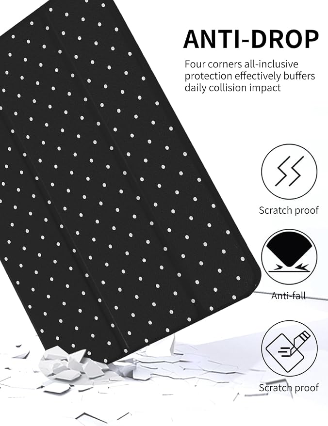 Black Polka Dots