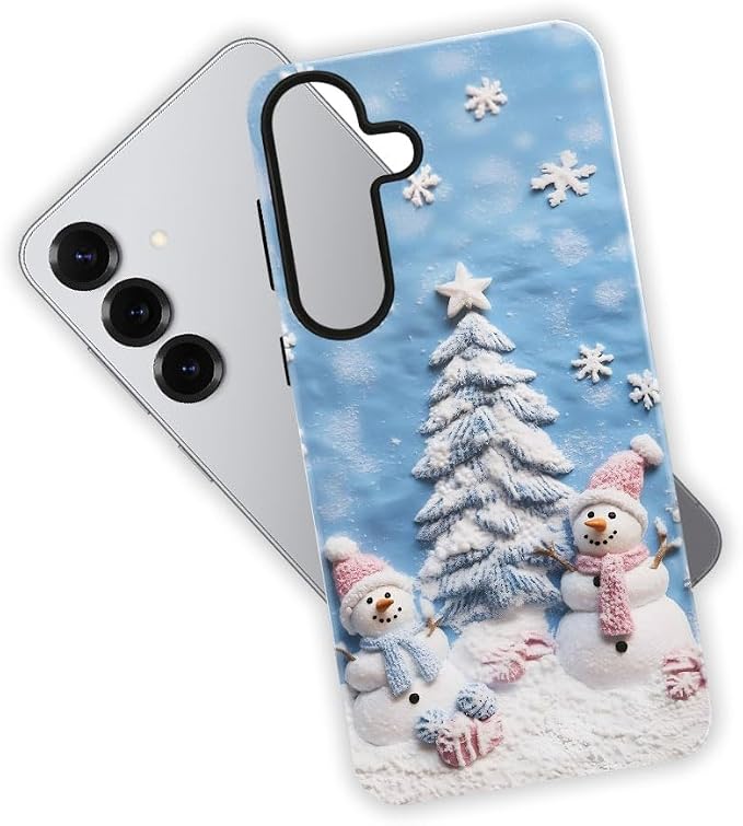 Snowman Winter Christmas Tree
