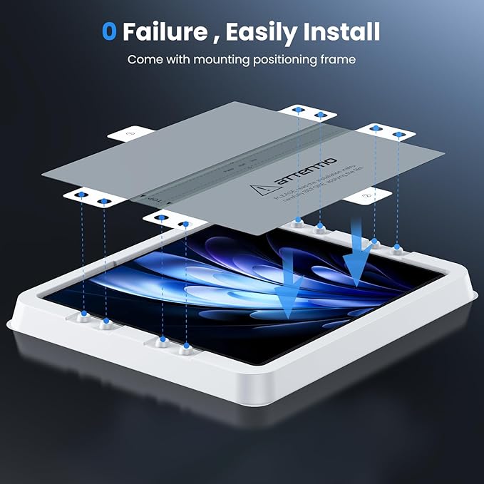 WSKEN for Samsung Galaxy Z Fold 7 Privacy Screen Protector - 30 Degree Anti Spy [Auto Align Frame] 2 Pack Inside TPU Film + 2 Pack Front 9H Tempered Glass No Creases Film for Z Fold 7 5G