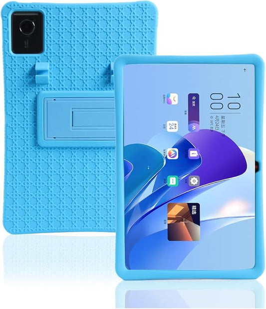 Compatible with Lenovo Chromebook Duet 11 (11M889)/EDU G2/GEN9 2024 Tablet Case Full Coverage Ultra Slim Silicone Shockproof Lightweight Cover Case (Blue)