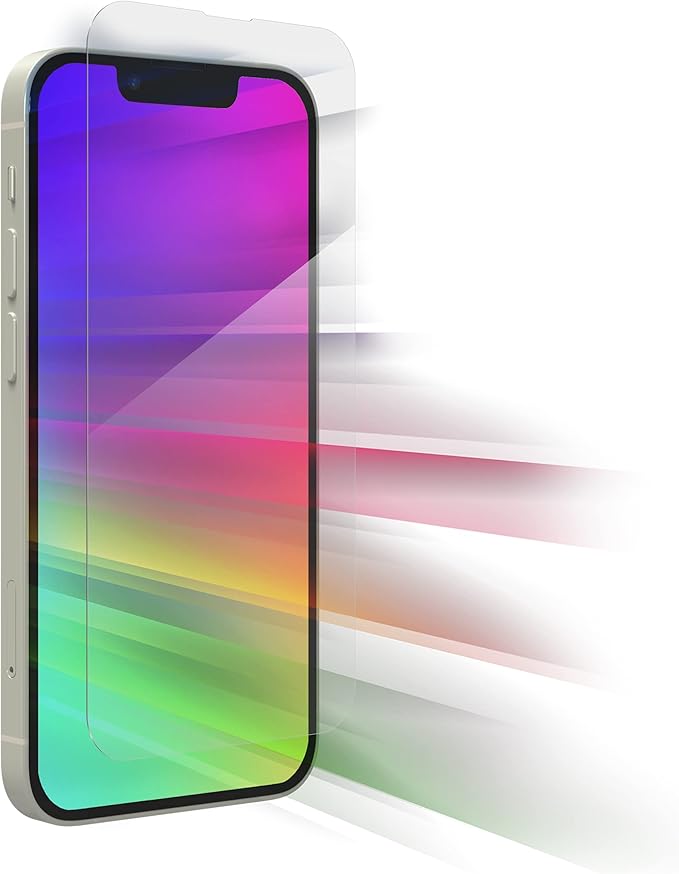 ZAGG XTR Screen Protector - Gaming Glass with D3O - Glass Case Friendly Screen Protector - Impact &amp Scratch Protection - Made for Apple iPhone 13 mini InvisibleShield Easy to Install