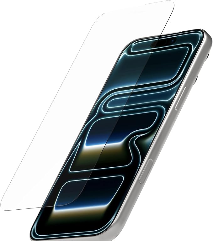 ITSKINS HYBRID // GLASS Cell Phone Screen Protector with Eco-Friendly Alignment Tool Tempered Glass Screen Protector Easy Installation Scratch Resistant and Bubble Free - iPhone 17 Pro