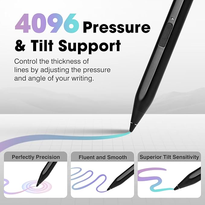 Stylus Pen for Remarkable Paper Pro with EraserChargeable Magnetic Digital Replacement Pen for Remarkable Paper Pro Marker Plus4096 Pressure for Fire Max 11 (2023 Release) &amp Amazon Fire HD 10 B
