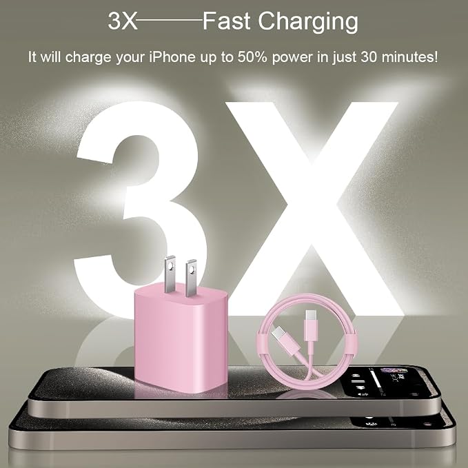 2+2 Pack 6FT-Pink