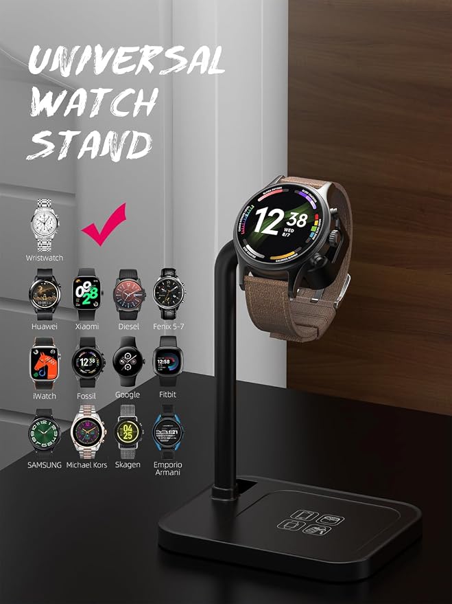 Black Universal Watch Bracket