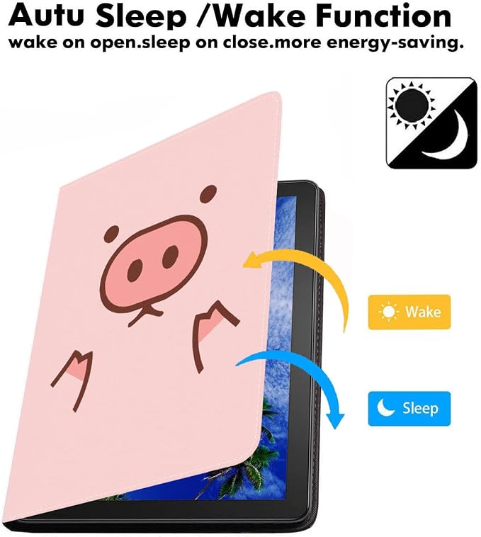 Pink Cute Cartoons Pig