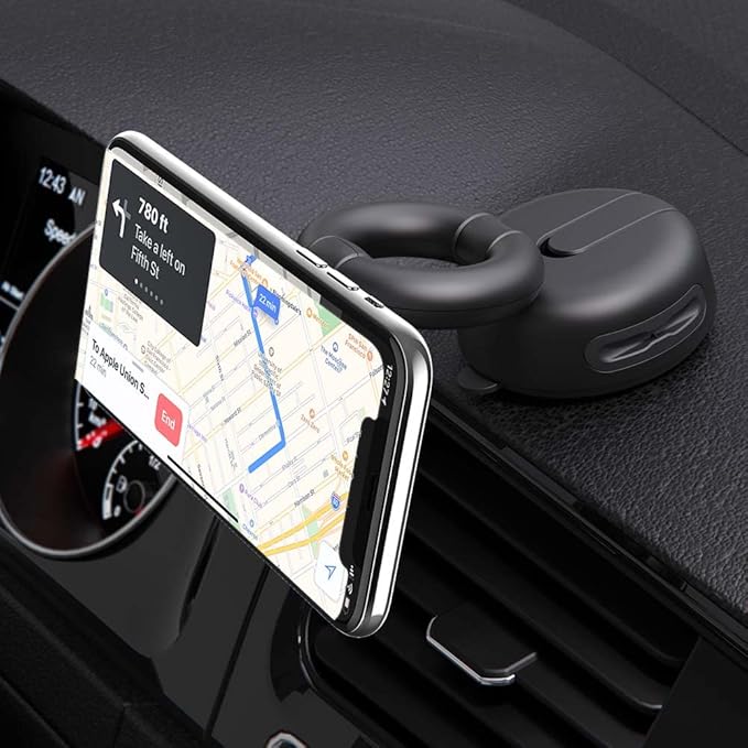 PopSockets Multi-Use Phone Mount for Dash Windsheild and Desk - White