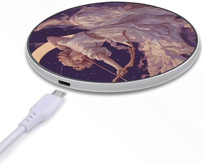 Sagittarius Constellations Phone Charger Magnetic Charging Pad Anti-Slip with USB Cable