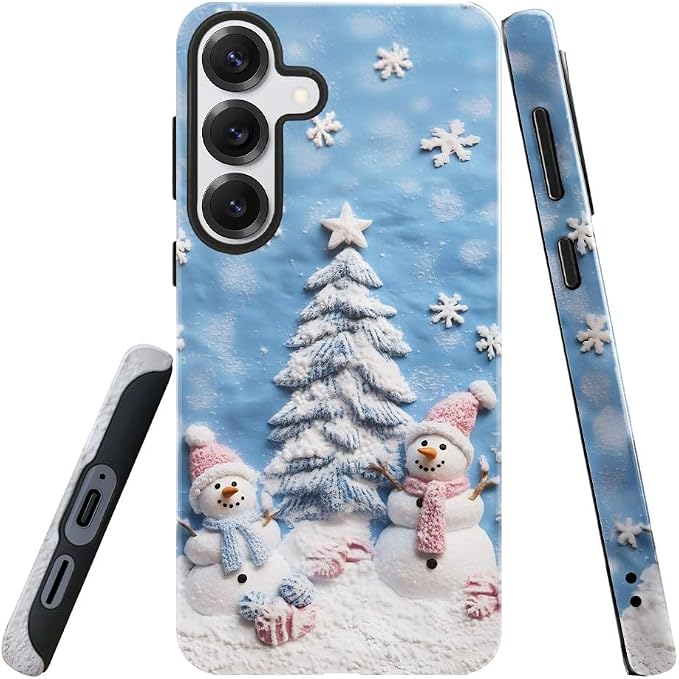 Snowman Winter Christmas Tree
