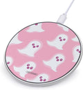 Cute Ghost Pattern Phone Charger Magnetic Charging Pad Anti-Slip with USB Cable