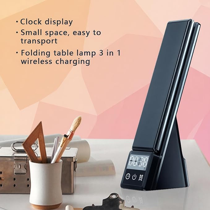 Wireless charger Table lamp N61 Black