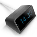 TOPGO for iPhone Standby Mode Dock DN40 Charging Stand for Magsafe Wireless Charger Compatible with iPhone 16 15 Pro for Bedside Phone Holder Bedroom Nightstand Alarm Clock Docking Station - Black