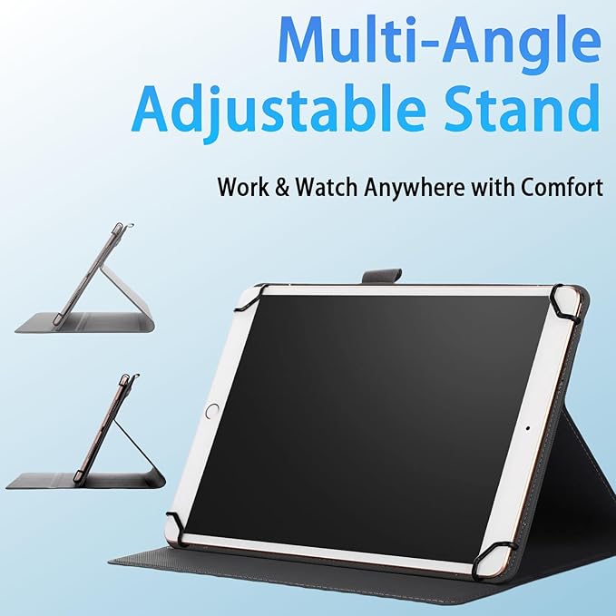 Case for T-Mobile REVVL Tab 2 10.1 Tablet 2025 – 2-in-1 Keyboard Folio with Pen Holder Corner Protection Adjustable Viewing Angles (Gray T-Mobile Revvl Tab 2 Case)
