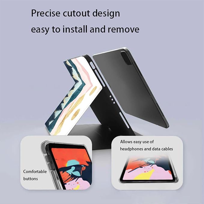 Case for Samsung Galaxy Tab A11 / Tab A9 8.7-Inch 2025/2023Slim Protective LeatherAuto Wake/SleepAdjustable Viewing Angle Stand.Nature Mountain Sunset