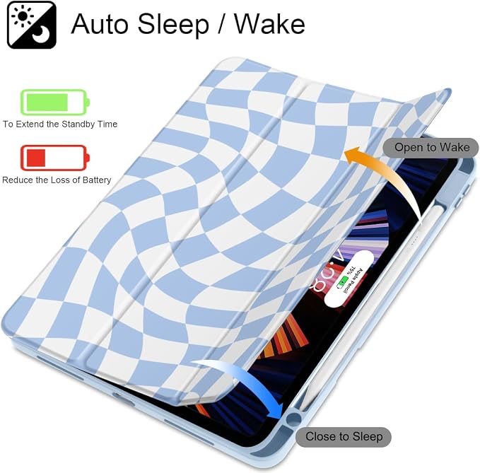Wave Striped-Blue