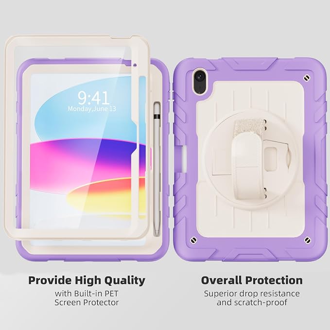 Purple/Beige
