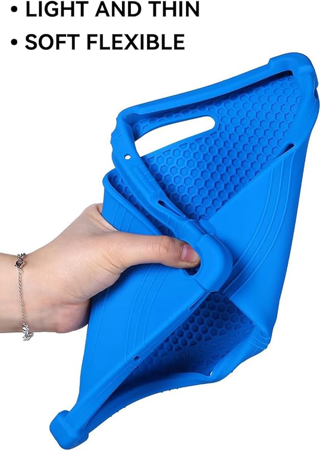 Case for Samsung Galaxy Tab S10 FE Plus/S10 FE+5G 13.1-Inch - Protective Cover with S Pen Holder &amp Multi-Angle Viewing Stand (Blue)