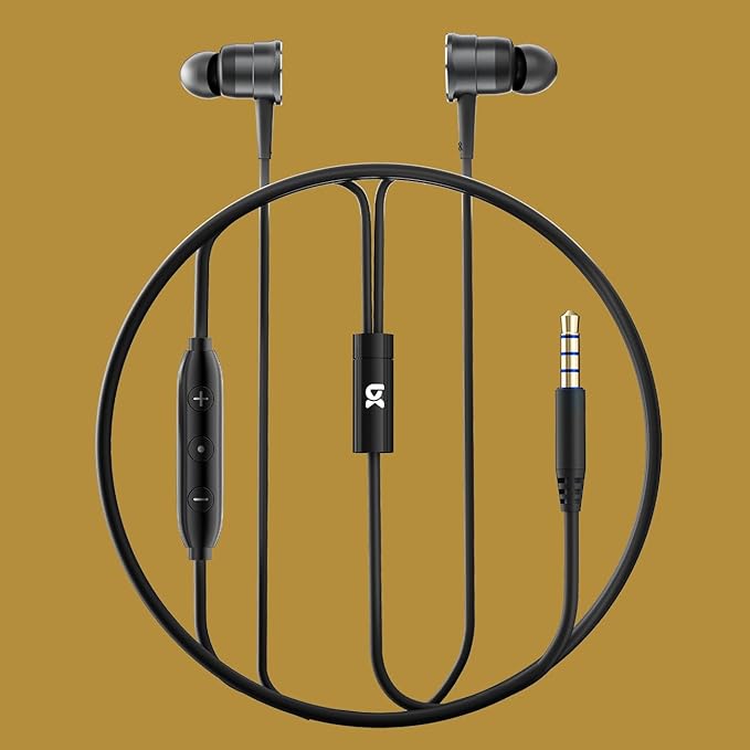 Wired Headphones Deep Bass Noise-Canceling Clear CallsMulti-Purpose In-Ear Stereo Bass Wired Earbuds with Mic Noise Reduction Compatible with iPhone 17 Pro 16 15 Android Tablets (USB C+3.5MM plug)