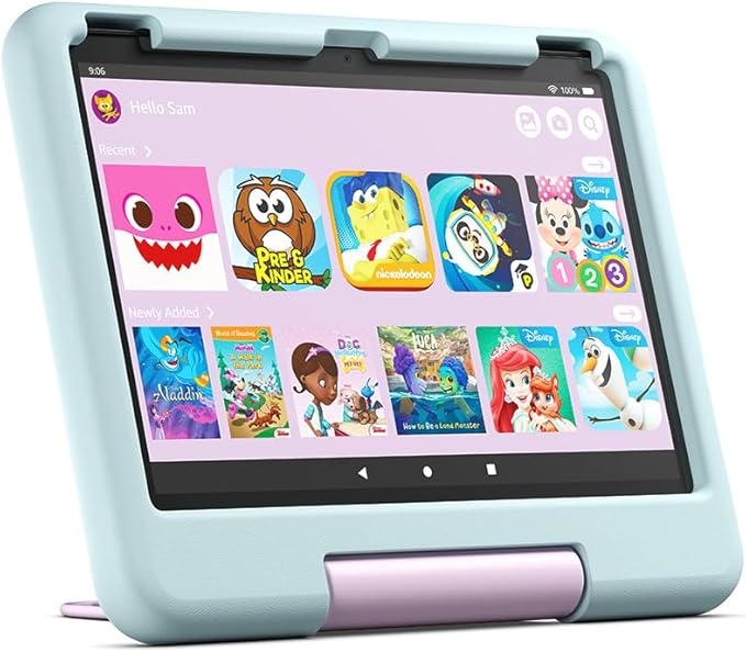 Amazon Kid-Proof Case for Fire HD 10 tablet (Only compatible with 13th generation tablet 2023 release) - Disney Princess