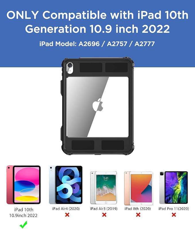 Waterproof Case(iPad 10th Generation)