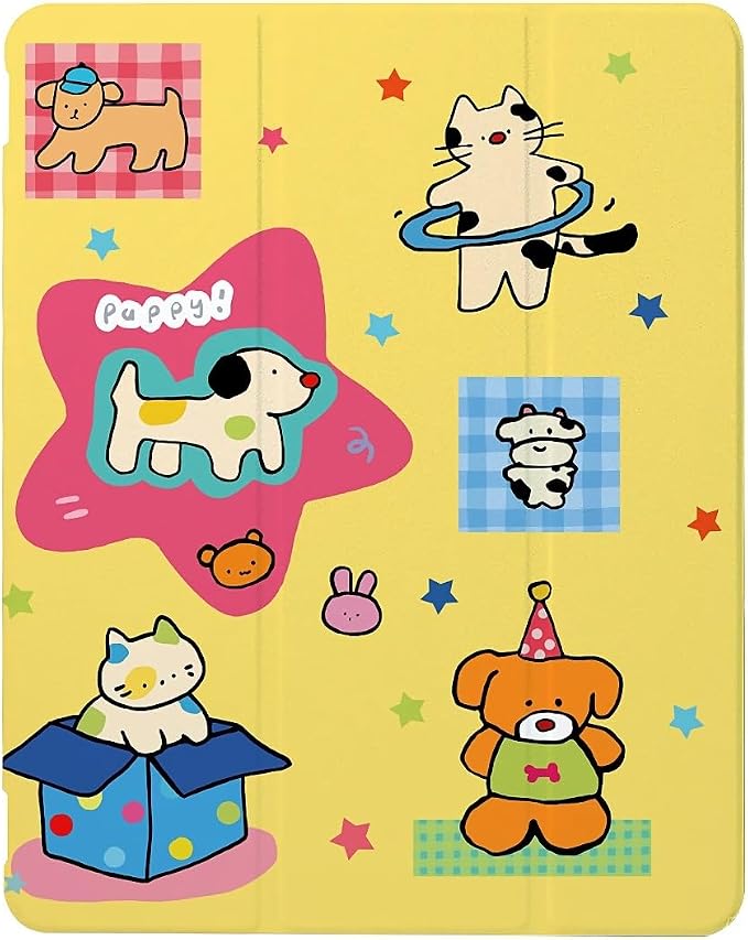cute cartoon cats and dogs