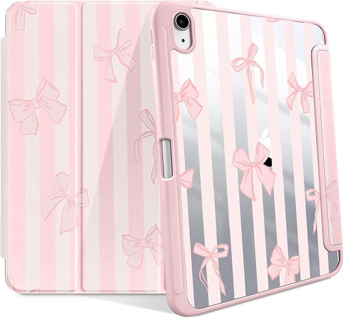 Pink Bow Stripes
