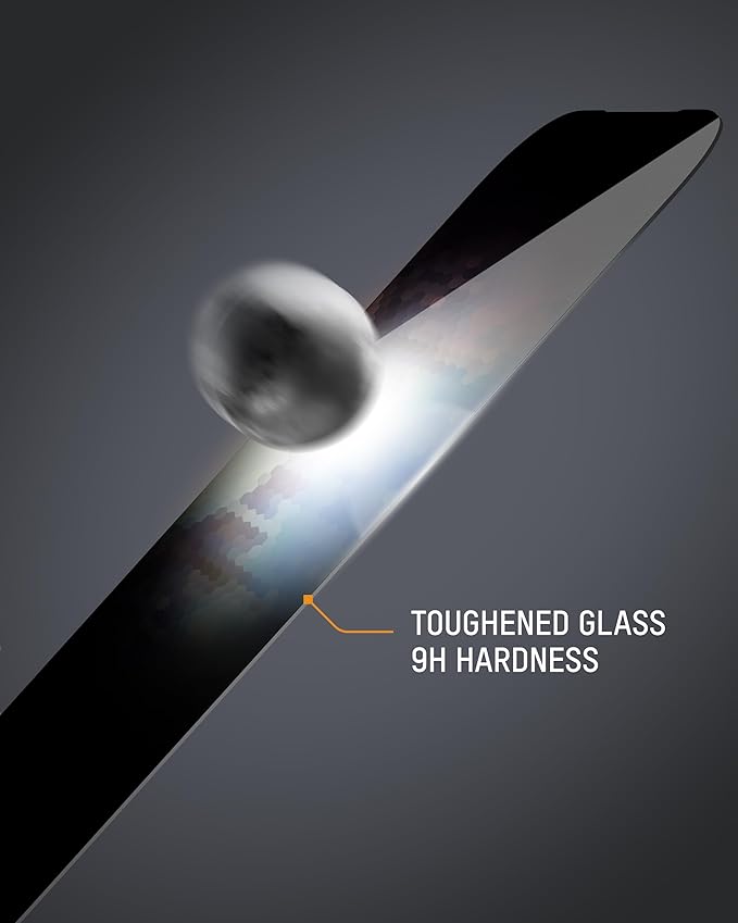 Mous Privacy Screen Protector Compatible with iPhone Air Anti-Spy Tempered Glass Film Shatterproof with Easy Installation Tool