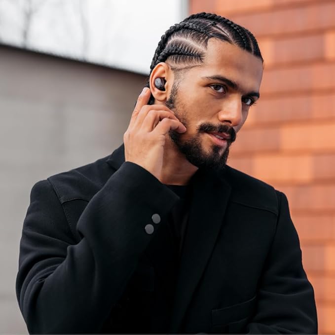 Sennheiser Momentum True Wireless 4 Smart Earbuds with Bluetooth 5.4 Crystal-Clear Sound Comfortable Design 30-Hour Battery Life Adaptive ANC LE Audio and Auracast - Black Graphite