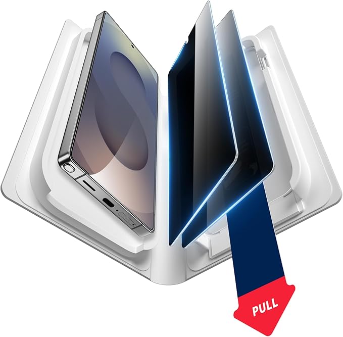 Ambison for Samsung Galaxy S25 Ultra Privacy Screen Protector 25°Anti-Spy with [Auto Dust 3s Easy Installation UltraFit tray] Case Friendly Shatterproof 9H+ Tempered Glass for S25 Ultra 6.9”2 Pack