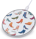 High Heels Boots Fast Portable Charger 10W Funny Graphic Phone Charging Pad with USB Cable
